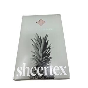 NEW Sheertex XL Medium Nude Shaping Unbreakable Sheer Tights Career Formal